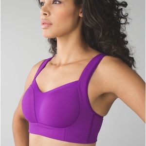Lululemon Ta Ta Tamer “Tender Violet” Purple Bra (36DD)